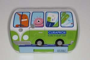 Curaprox Kids ceļojumu komplekts bērniem 6-12 gadi - zaļš